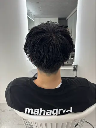 ショート パーマ 野崎/カラー特化 /天王寺のヘアスタイル