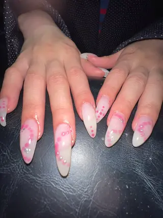 ネイル Hata nail 🎀個性派ニュアンスのネイルデザイン
