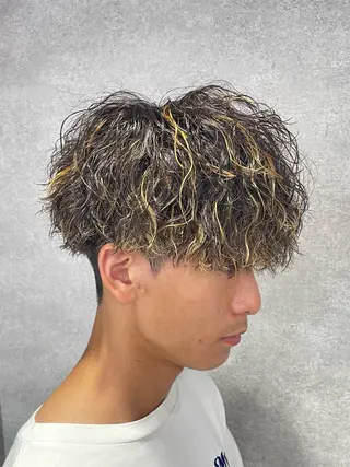カラー パーマ メンズ 💎メンズ特化💎 tomokiのヘアスタイル