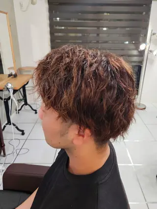 ショート パーマ ma cherie naoのヘアスタイル