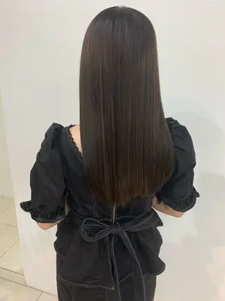 ロング カラー 堂脇 瑚白のヘアスタイル