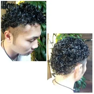 パーマ 岡林 選のヘアスタイル
