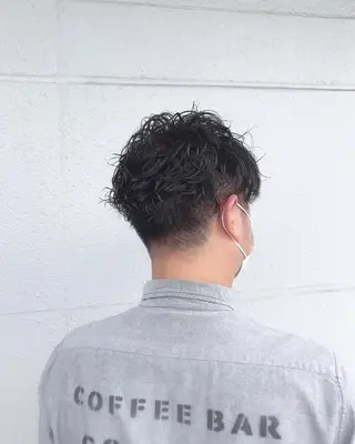 ショート パーマ メンズ SOL _Nakamuraのヘアスタイル