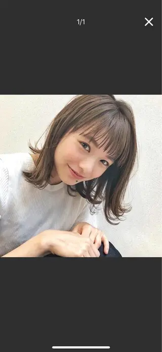 ミディアム ドラマ大好き 美容師hideyaのヘアスタイル