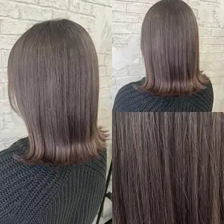 ミディアム カラー エクステ＆艶カラー 🎀YURINA🎀のヘアスタイル