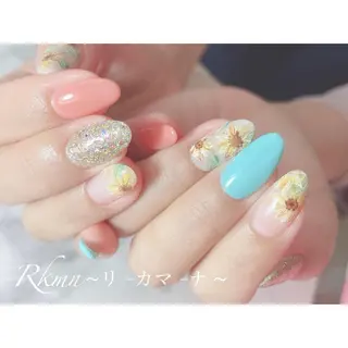 ネイル Rkmn ~リ-カマ-ナ~のネイルデザイン