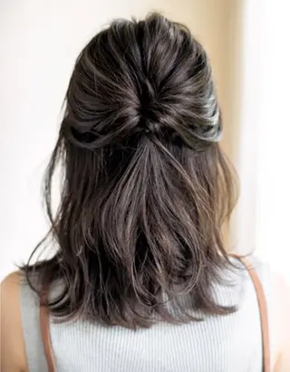 ヘアアレンジ みやもと まなみのヘアスタイル