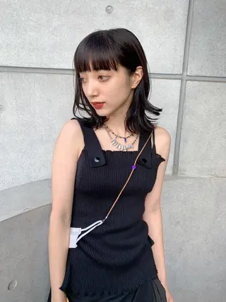 ミディアム オシャレ髪✔️ 店長オオキアキヒロのヘアスタイル