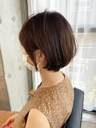 ショート カラー 【ショートカット 美髪矯正】今井隆太のヘアスタイル