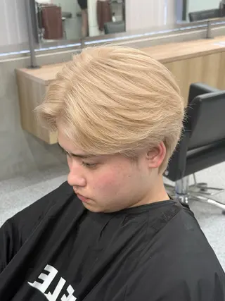 メンズ 💍モテる艶髪 透明感カラー💖のヘアスタイル