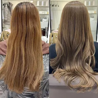 ロング EIGHT plum TOKIOリミテッドのヘアスタイル