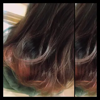 カラー 【mokuオーナー】 ちはるのヘアスタイル