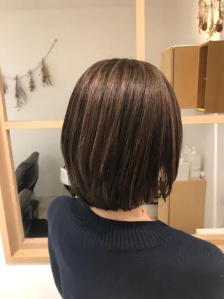ショート カラー パーマ ヘアアレンジ 【ツヤ髪美容師】 ツダケイスケのヘアスタイル