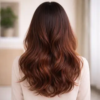 ロング 🖤韓国系🇰🇷カ ラーkokona🖤のヘアスタイル