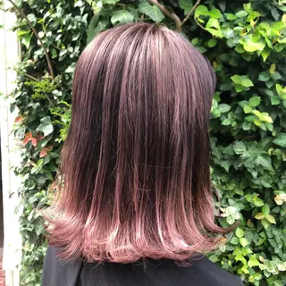 ミディアム カラー パーマ ヘアアレンジ キッズ stylist 🌸 kana.のヘアスタイル