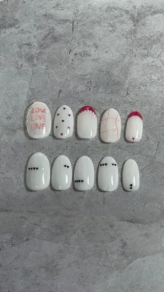 ネイル 宮﨑 美里のネイルデザイン