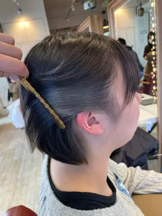 ショート カラー なりたいを叶えます! 出口 紗依のヘアスタイル