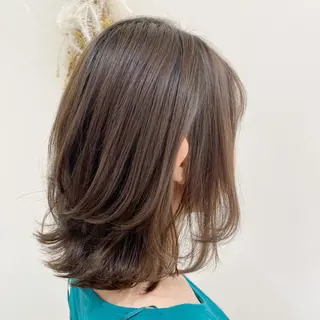 ミディアム 【髪質改善】 梅田　聡のヘアスタイル