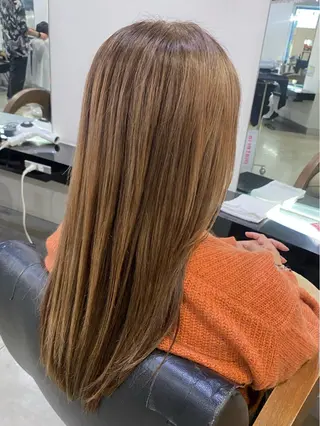 ロング カラー ヘアアレンジ 烏山 達也のヘアスタイル