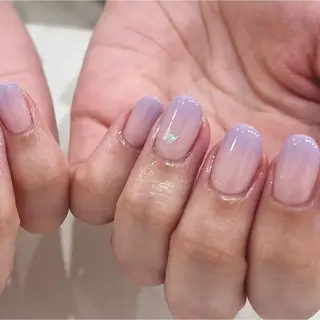 ネイル SHIORI🐈‍⬛ 韓国⌇ワンホンネイルのネイルデザイン