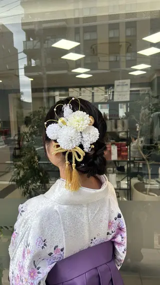 ミディアム ヘアセット/艶カラー emi🍒のヘアスタイル