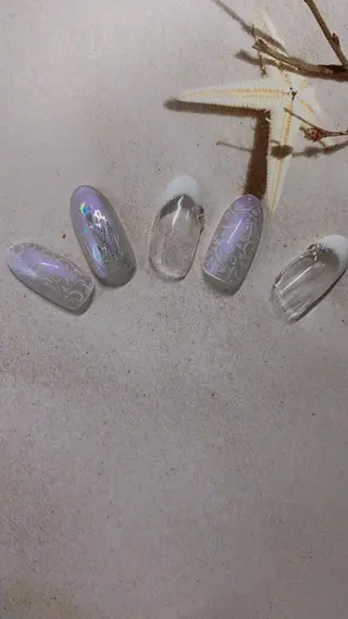 カラー ネイル Moonstone Salonのネイルデザイン
