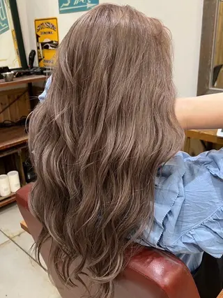 ロング カラー 🌈ダブルカラー🌈 💚みやのしんじ💚のヘアスタイル