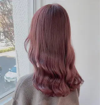 ロング カラー 𓏸レイヤー髪質改善 透けカラーカノン🫧のヘアスタイル