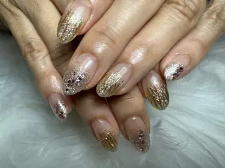 セミロング shandy nailのネイルデザイン