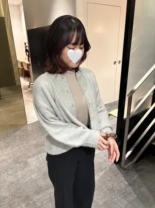 ミディアム mao | 柔らか艶カラー🫧のヘアスタイル