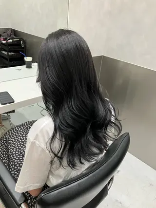 カラー 💖ブリーチなし透明 感💖ASAHIのヘアスタイル