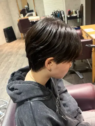 ショート メンズ Yuzumi／ カット／パーマのヘアスタイル