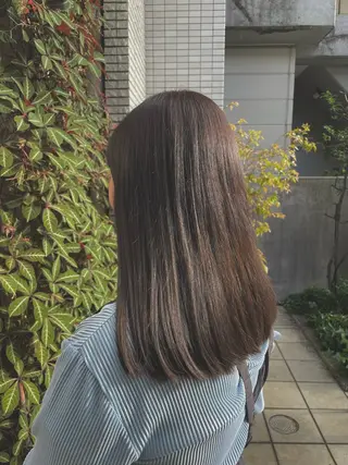 ロング 望月 千絵のヘアスタイル