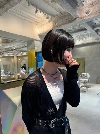 ショート 似合わせボブ/ 大人ボブ🩵しおのヘアスタイル
