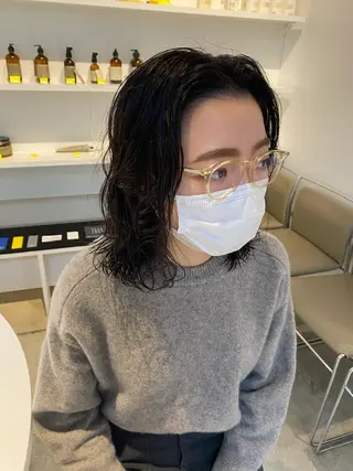 ミディアム &72 takiのヘアスタイル