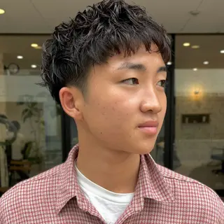 メンズ 【メンズショート 特化】村斎　伶次のヘアスタイル