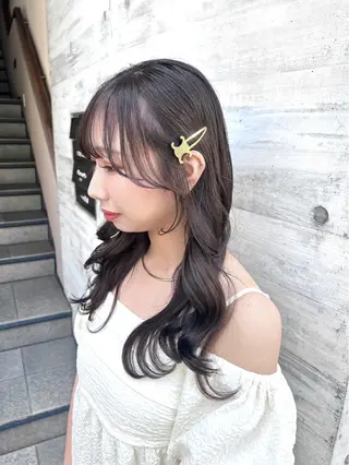 ロング カラー Parve Mix 森 美遥🩶⛓️のヘアスタイル