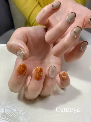 ネイル Cattleya カトレアのネイルデザイン