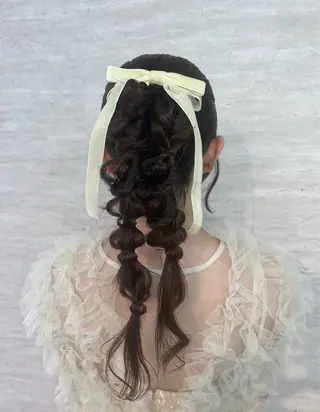 ヘアアレンジ 🩶艶感ハイトーン/ 池袋/mei🩶のヘアスタイル