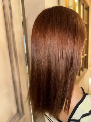 ロング カラー Breath beauu Kobe所属・梅 優翔のヘアスタイル