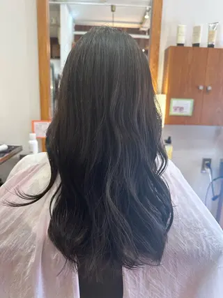 ロング カラー Flor 上大岡 🌱山本一葉🌱のヘアスタイル