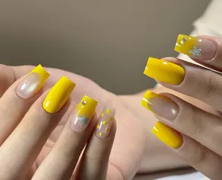 ネイル By moonネイル 🌷ワンホン/韓国風のネイルデザイン