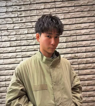 ショート メンズ UMM daichi メンズパーマのヘアスタイル