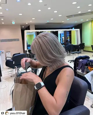 ミディアム カラー メンズ 🩷Eny terrace🩷のヘアスタイル