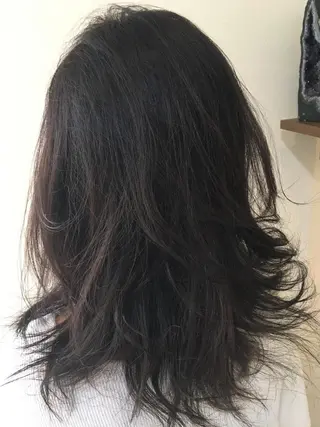 セミロング カラー 鈴木 健太のヘアスタイル