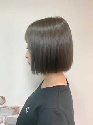 ショート 【髪質改善特化】 新宿/縮毛矯正/セラのヘアスタイル