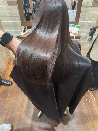 セミロング カラー select 大森 慶斗のヘアスタイル