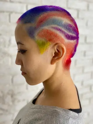 ショート カラー welring hair salonのヘアスタイル