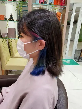 カラー ミディアム カラー特化🔥中村 和貴<Ash津田沼>のヘアスタイル