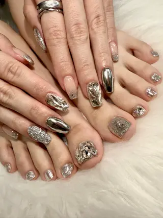 ネイル lit moon🌙 ayakaのネイルデザイン